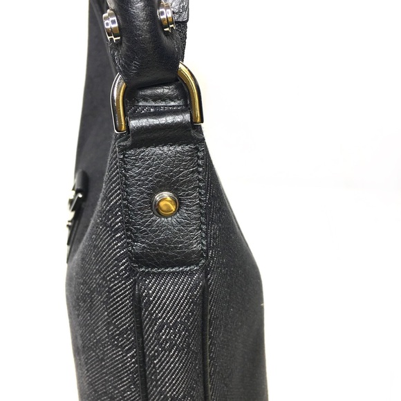 Authentic Gucci Abbey hobo bag black canvas - Picture 9 of 16